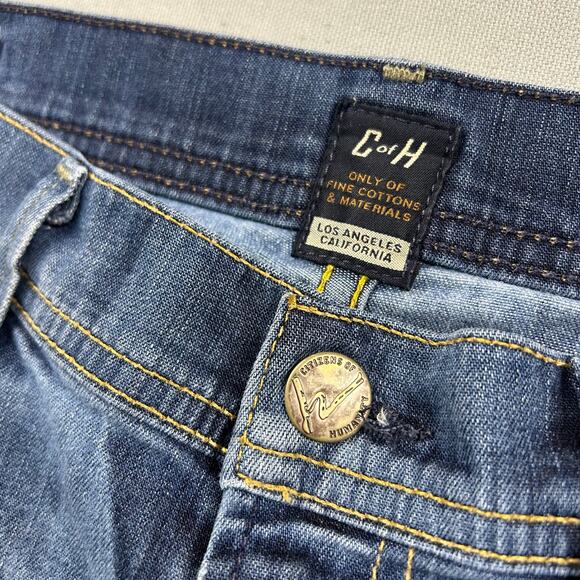 Citizens of Humanity Jeans Dani Cropped Straight Leg Rolled Cuff Mid Rise 26 - Picture 5 of 9